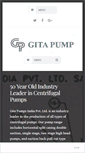 Mobile Screenshot of gitapumps.com